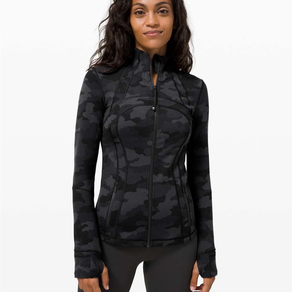 Lululemon Black Camo Define Jacket
